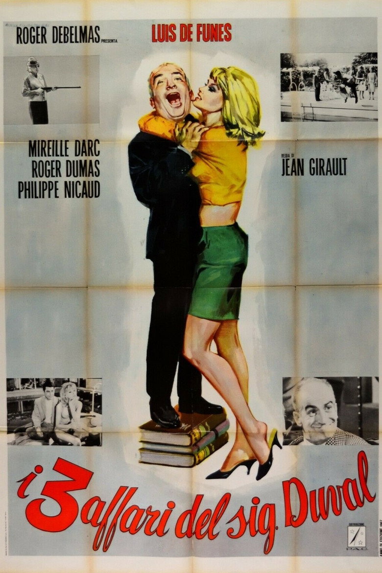 Copertina di I 3 affari del signor Duval