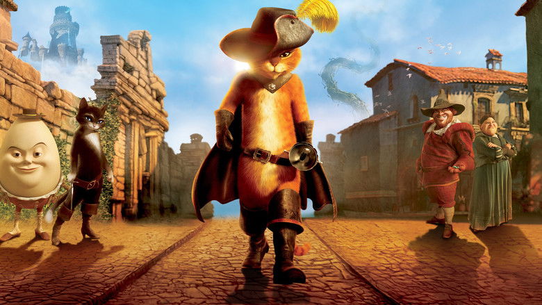 Backdrop de El gat amb botes - Col·lecció de DreamWorks