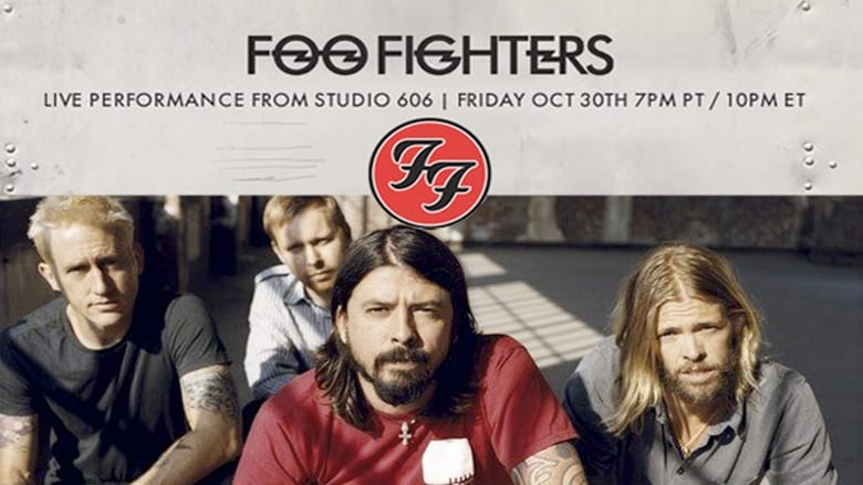 Foo Fighters - Live Performance from Studio 606 movie poster