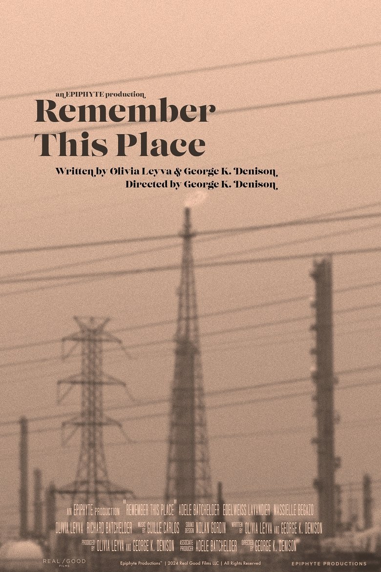 Remember This Place main poster