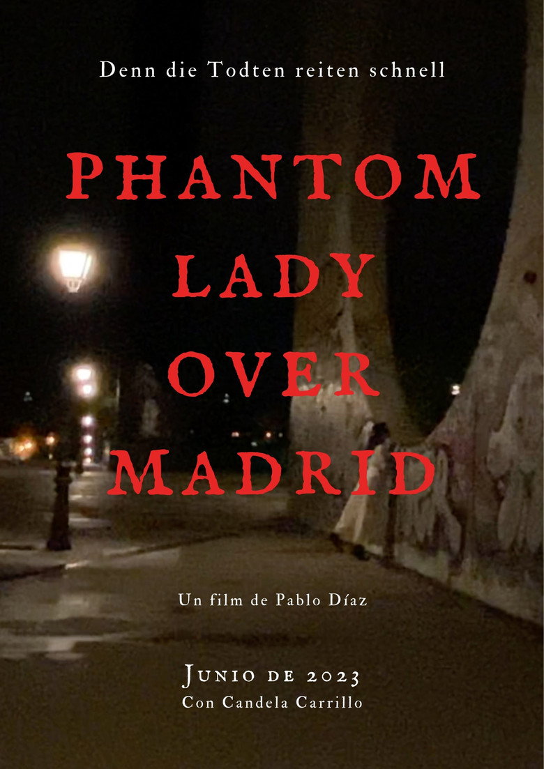 Phantom Lady Over Madrid background