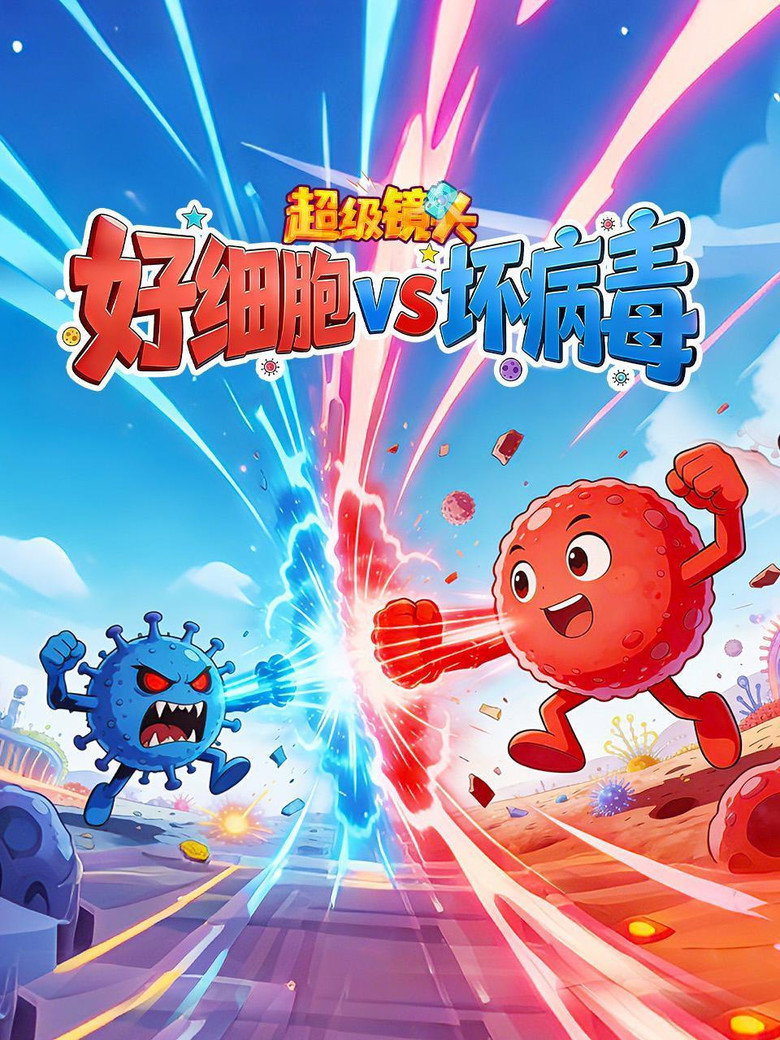 Official poster for 超级镜头好细胞vs坏病毒