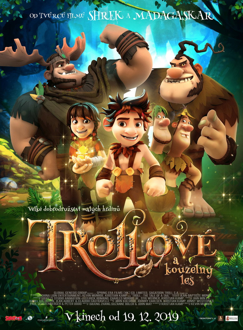 Plakát k filmu Trollové a kouzelný les