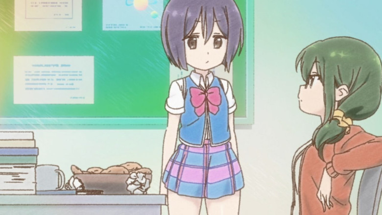 Still image for Usakame season 1 episode 11: Oh, to Hear My Name Spoken as the First Rain Starts to Fall With Kouhai