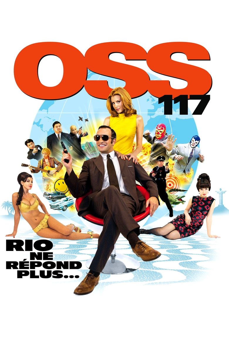 Poster du film OSS 117 : Rio ne répond plus