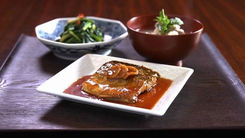 Still image for Dining with the Chef season 1 episode 32: Rika's TOKYO CUISINE: Stewed Mackerel with Miso