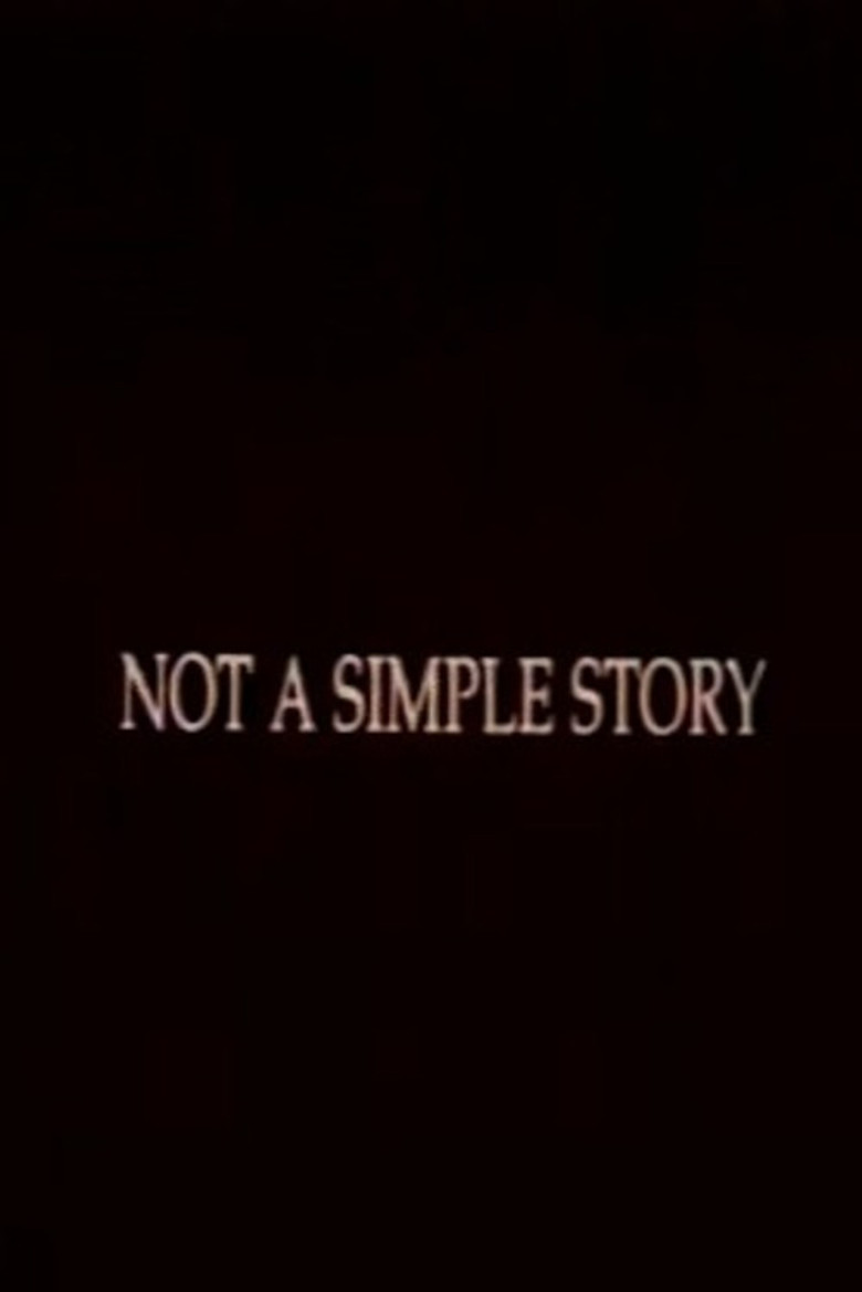 Not A Simple Story; Out in Silence poster