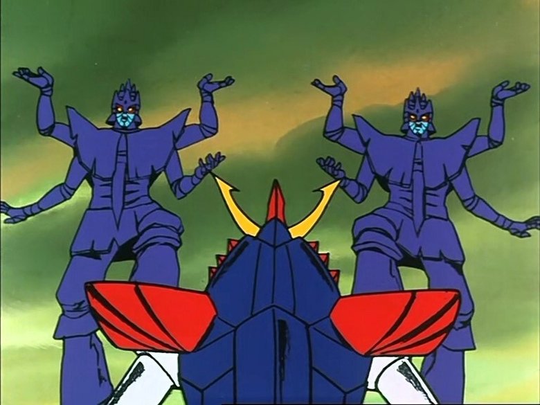 Still image for Reideen the Brave season 1 episode 8: Counterstrike! Shiva, the Double-Headed Devil Beast