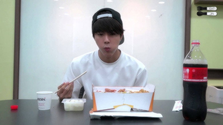 150715 밥 먹는 김석진 görseli
