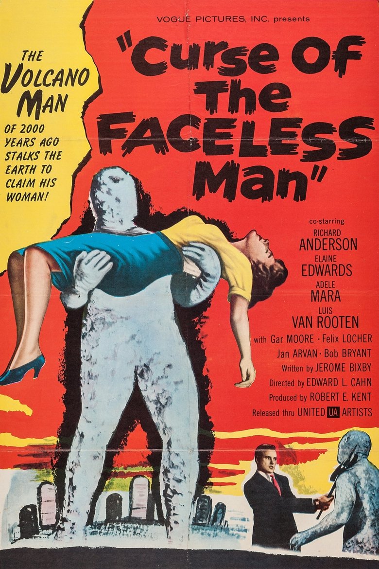 Curse of the Faceless Man poster