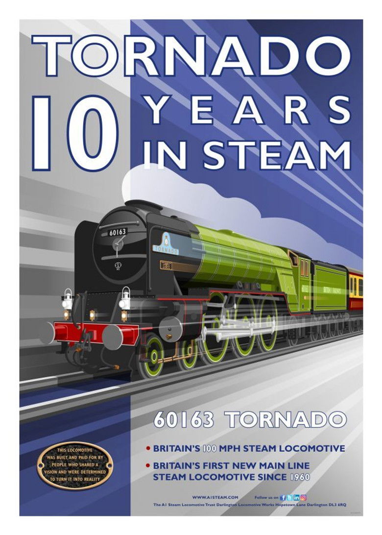 Imatge de Tornado The 100mph Steam Engine