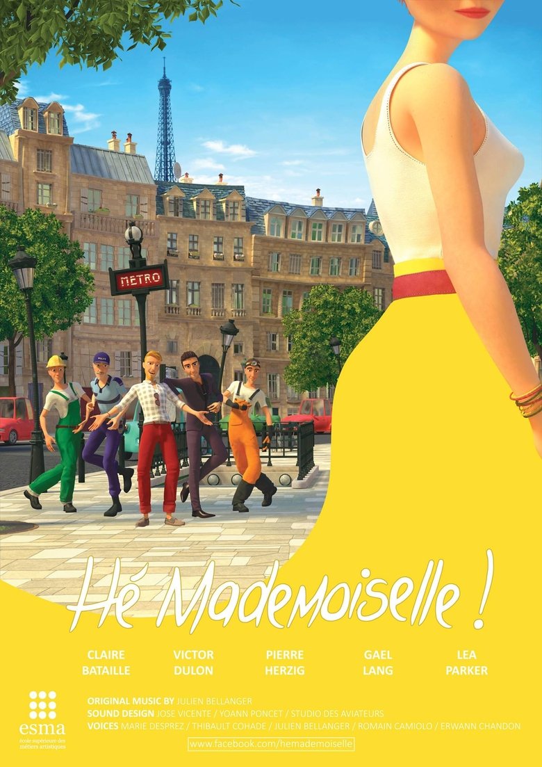 Hé Mademoiselle main poster