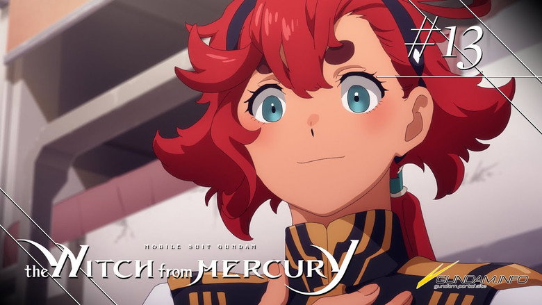 Still from Mobile Suit Gundam: The Witch from Mercury - Season 1 Episode 13