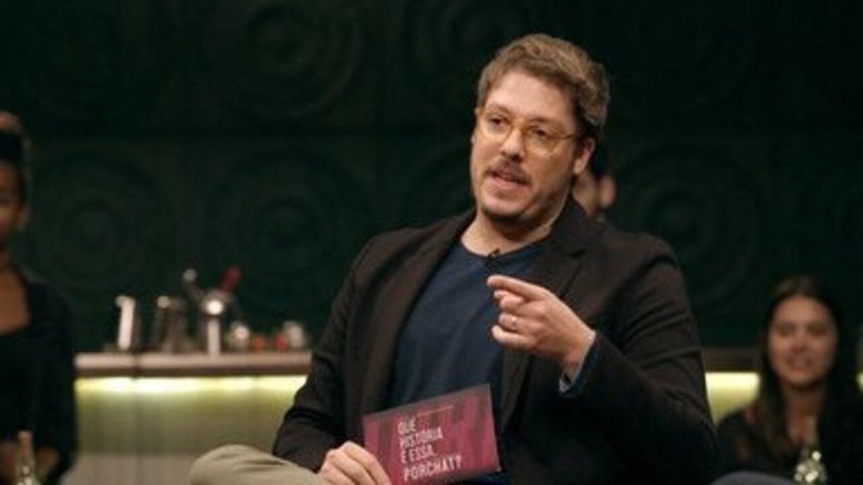 Still image for Que História é Essa, Porchat? season 1 episode 2: Lucio Mauro Filho, Zeca Camargo and Katiuscia Canoro