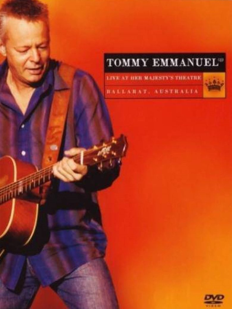 Tommy Emmanuel Live At Her Majesty's Theatre main poster