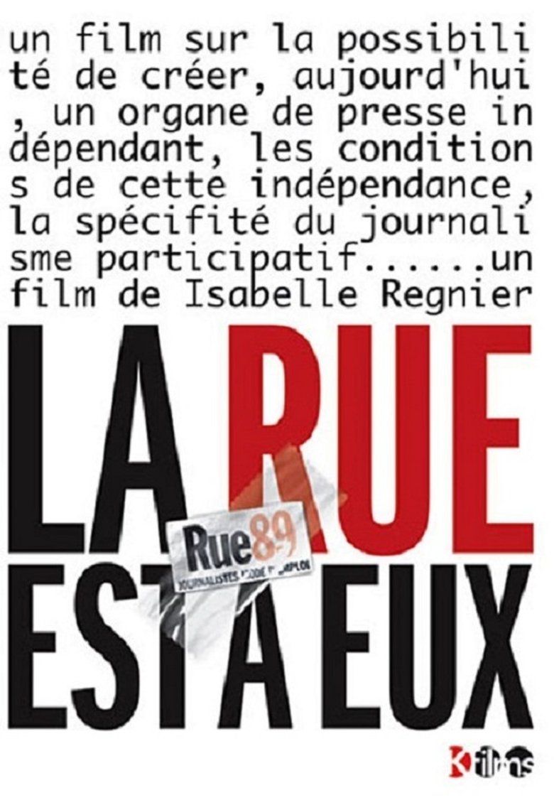La rue est à eux main poster