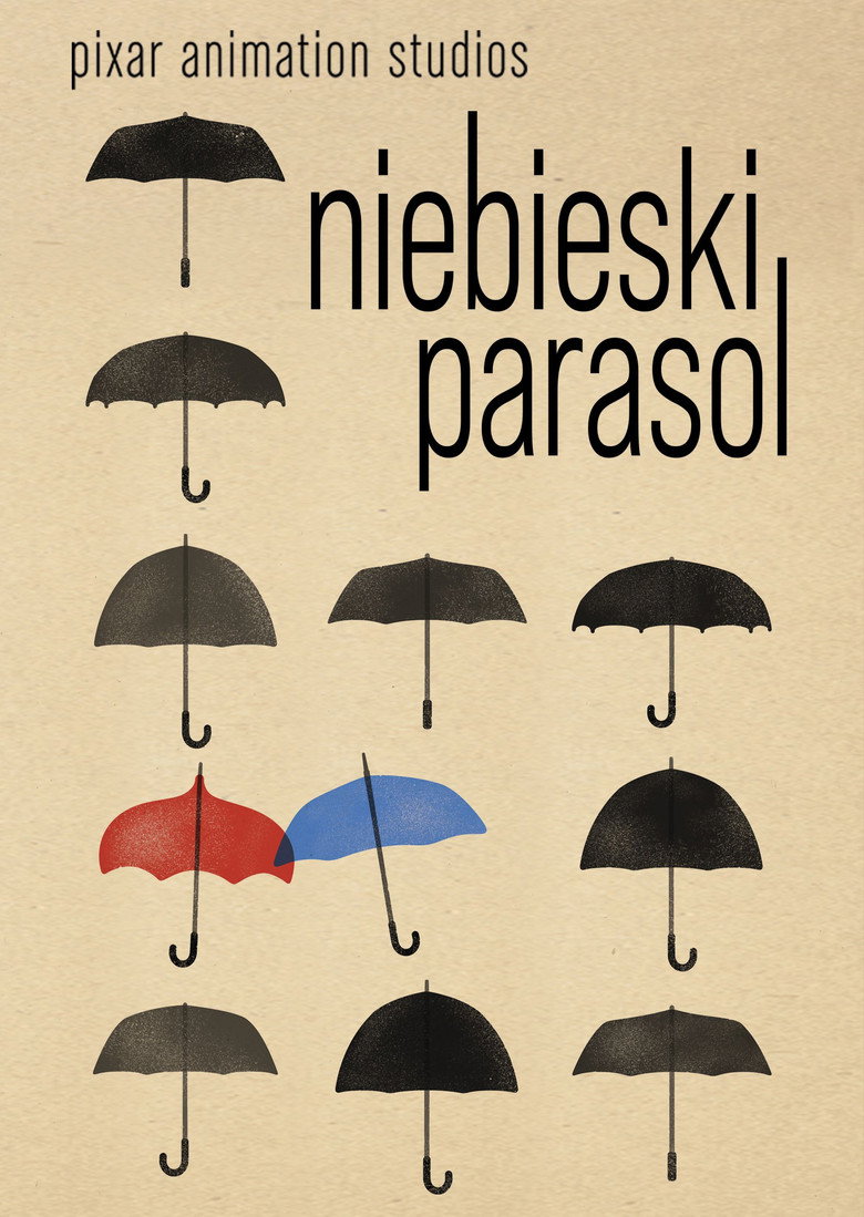 Plakat filmu Niebieski parasol