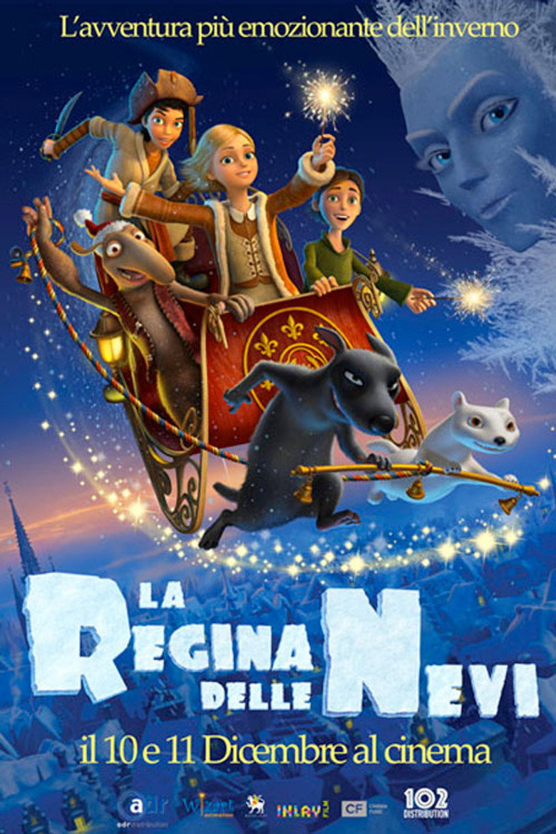 Copertina di La regina delle nevi