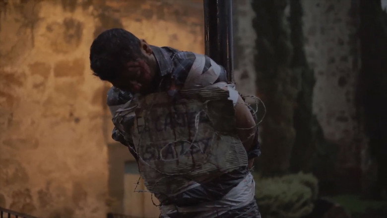 Frame from El barbero, un relato de autodefensas