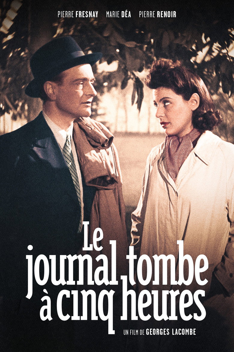 Affiche de LE JOURNAL TOMBE À 5 HEURES