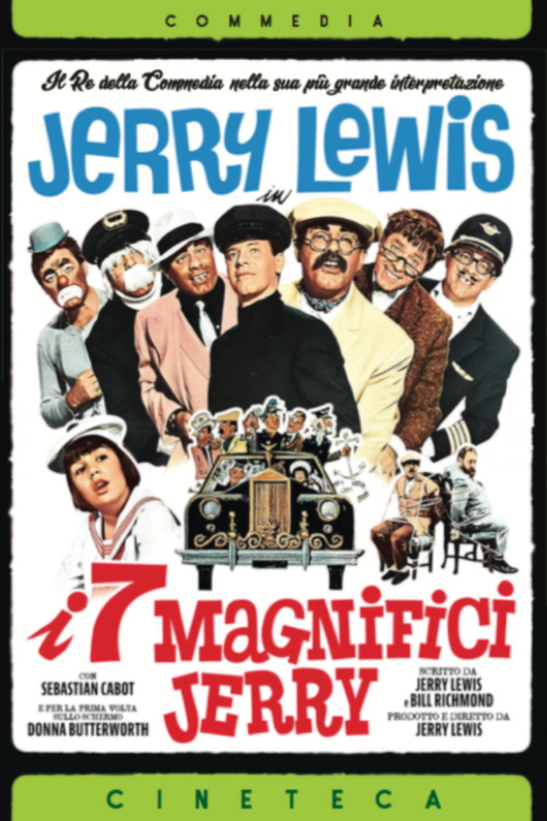 Copertina di I 7 magnifici Jerry