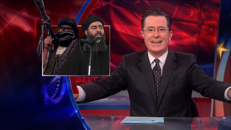 Still from The Colbert Report - Season 11 Episode 30