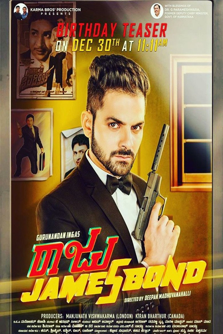 Raju James Bond background