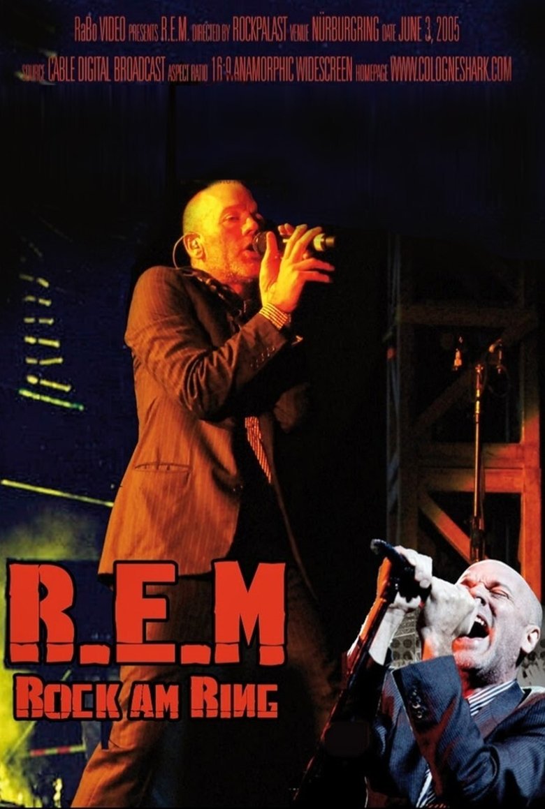 R.E.M. - Live At The Rock Am Ring main poster