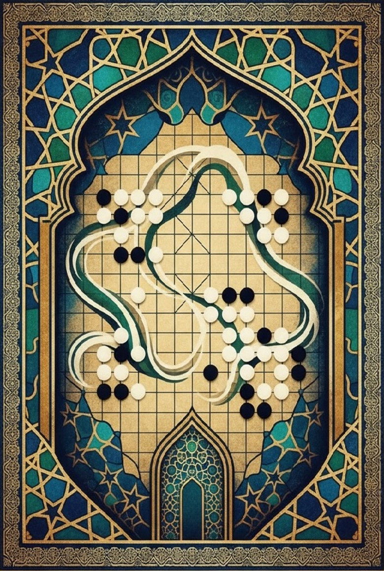 Official poster for 季力立 围棋棋形