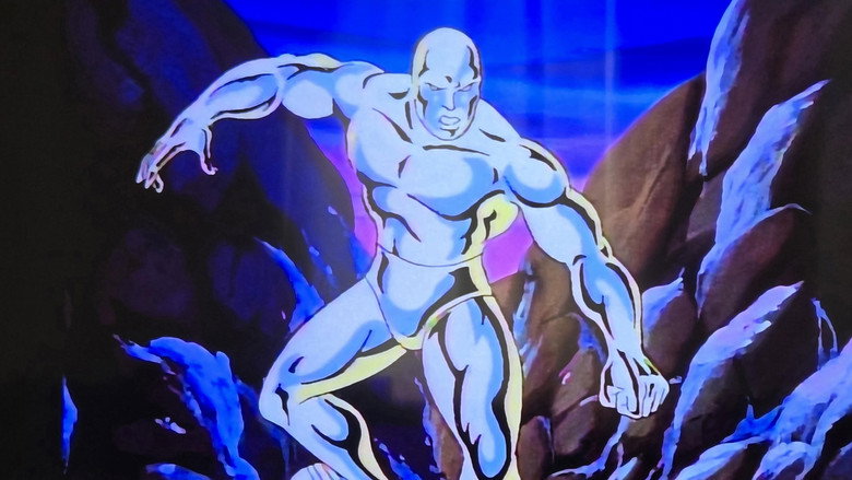 Frame from The Origin of the Silver Surfer
