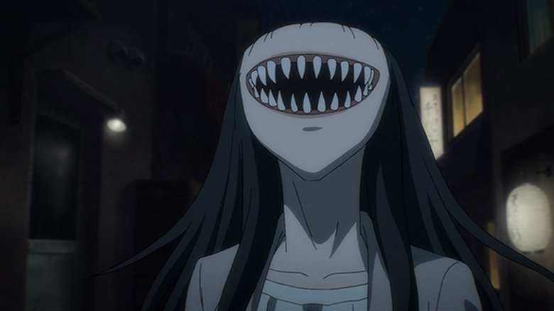 Creepy anime girl gif