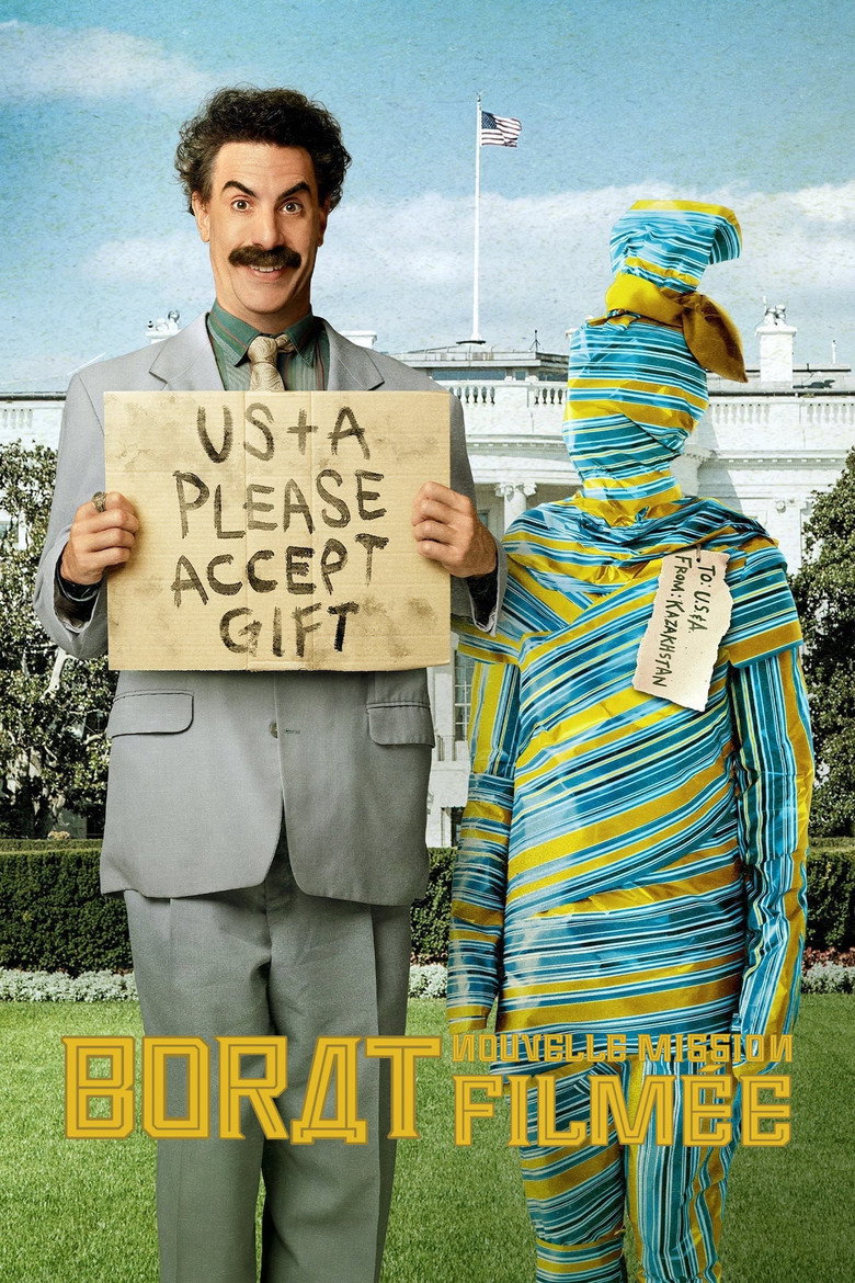 Affiche de BORAT, NOUVELLE MISSION FILMÉE
