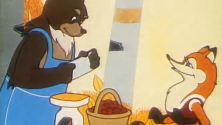 Backdrop from The Fox, the Bear and the Motorcycle with a Side Car