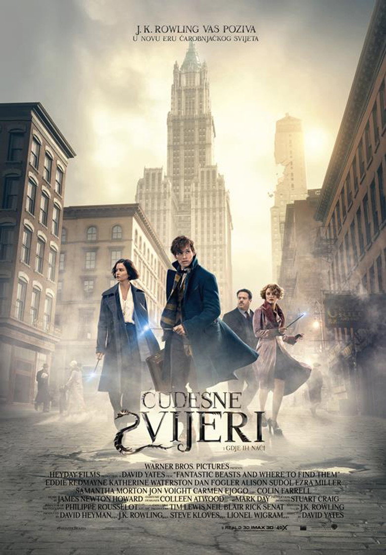 Poster filma ili serije Čudesne zvijeri i gdje ih naći (2016)