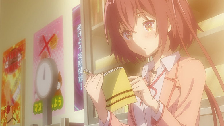 Still from Hensuki: Are You Willing to Fall in Love With a Pervert, As Long As She's a Cutie? - Season 1 Episode 1