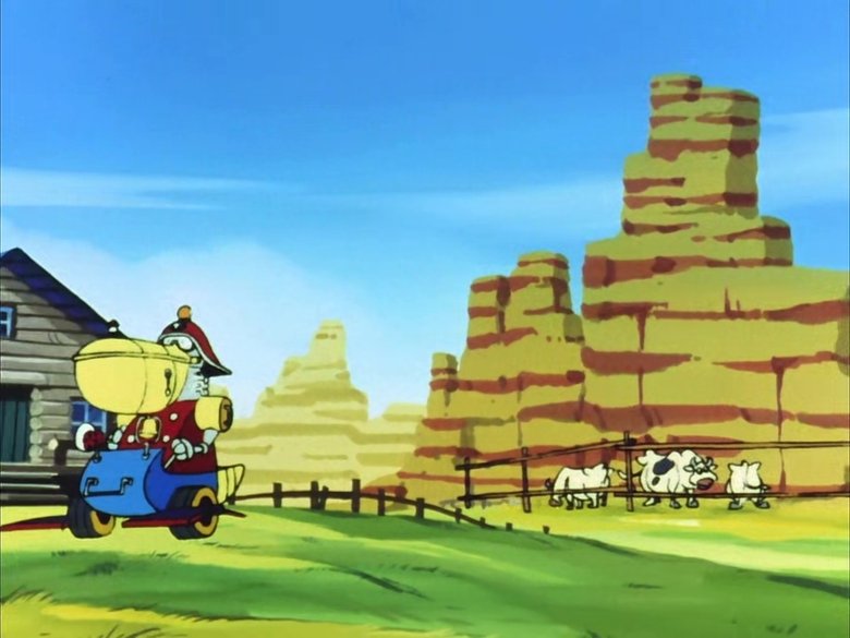 Still image for Time Bokan Series: Yatterman season 1 episode 29: Shootout at Soukei Farm