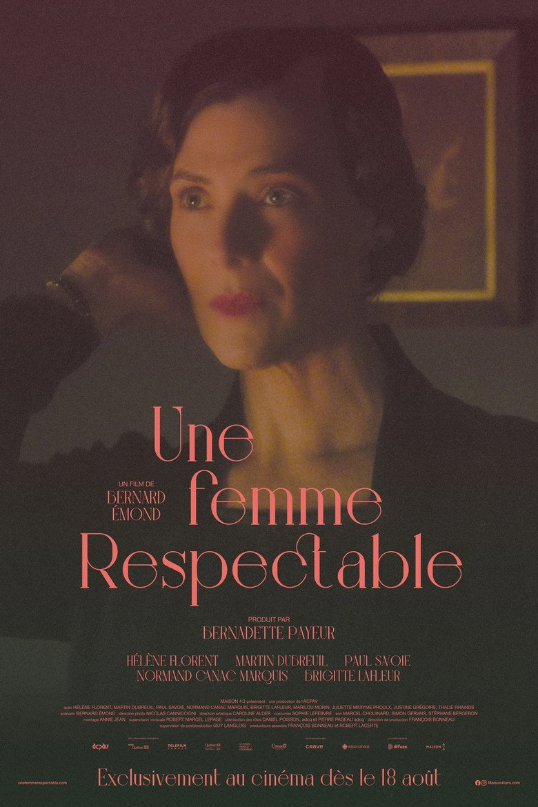 Affiche ou illustration du film Une femme respectable