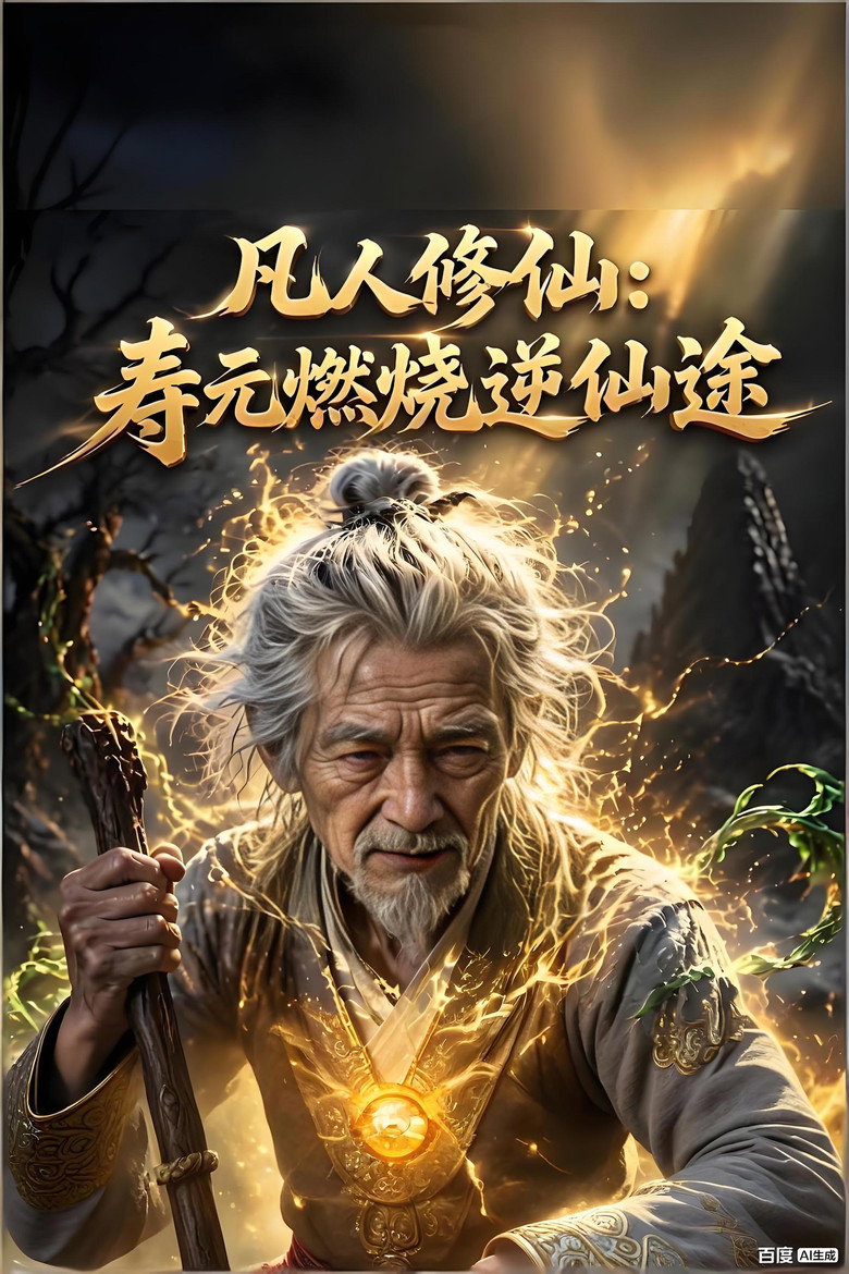 Official poster for 凡人修仙:寿元燃烧逆仙途