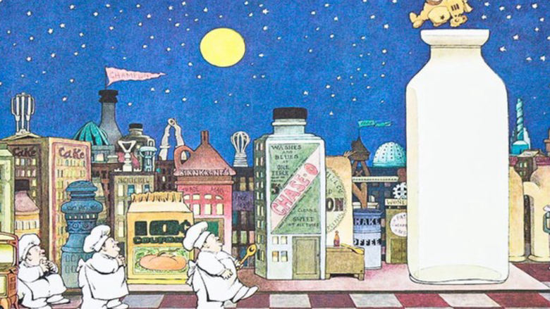 In The Night Kitchen main backdrop