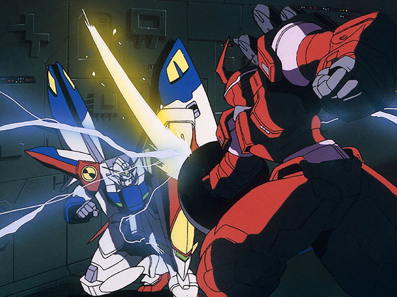 Still from Mobile Suit Gundam Wing - Season 1 Episode 25