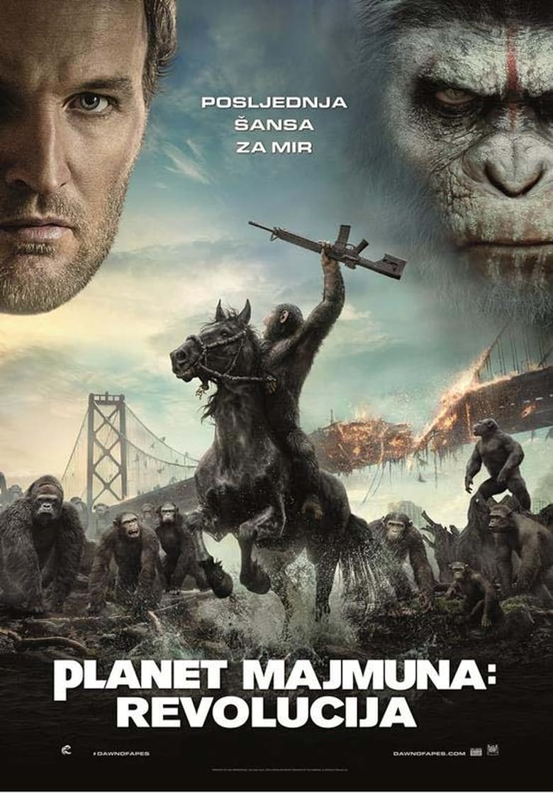 Planet majmuna: Revolucija (2014)