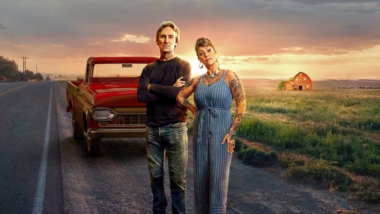 American Pickers banner backdrop