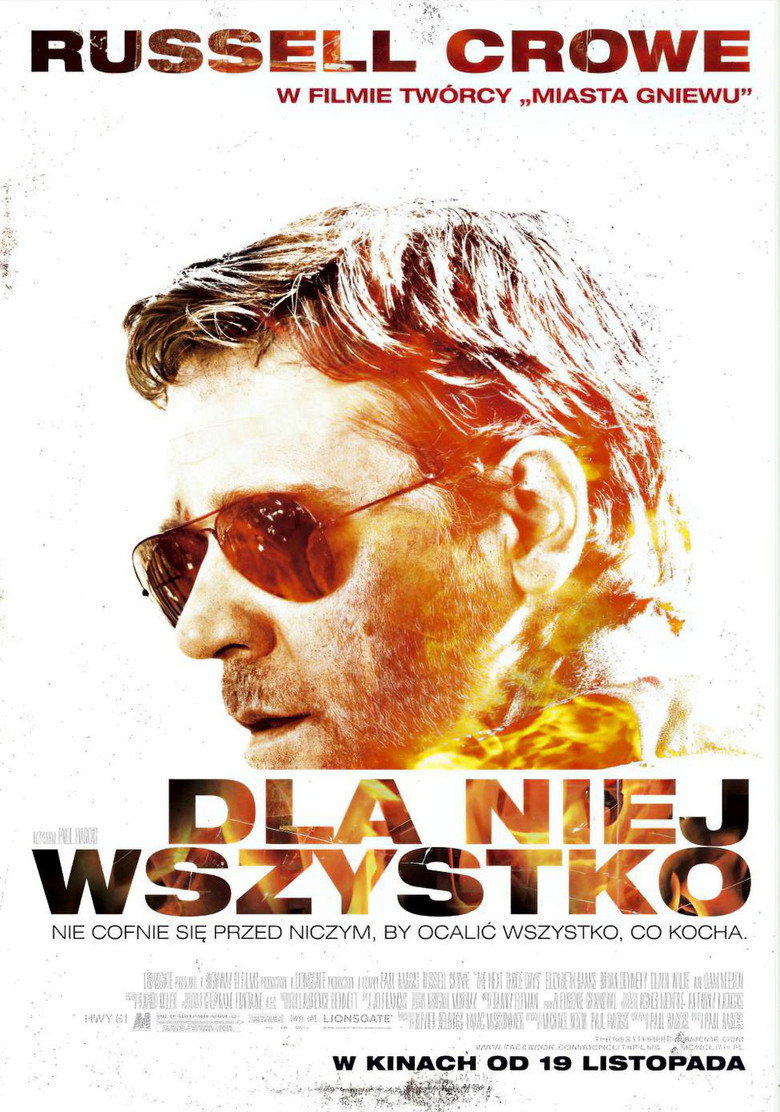 Plakat filmu Dla niej wszystko