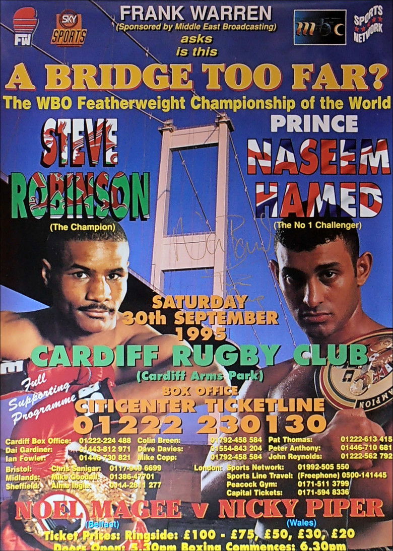Imatge de Steve Robinson vs. Naseem Hamed