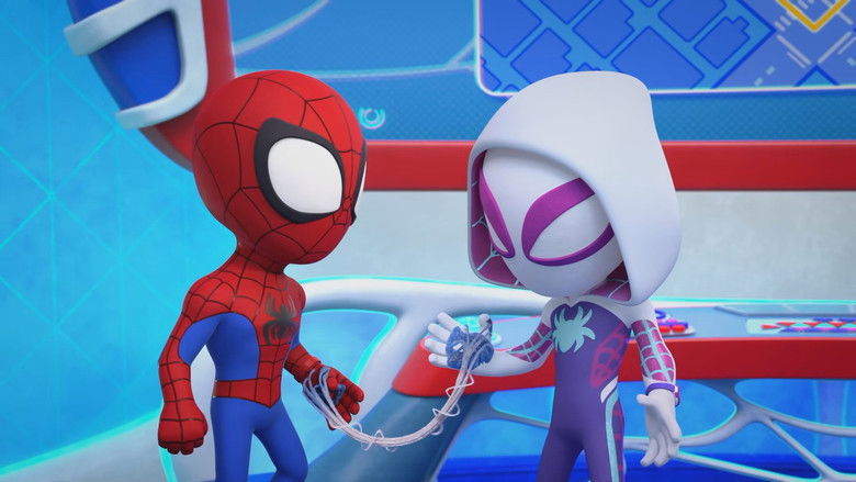 Still image for Spidey and His Amazing Friends season 1 episode 44: A Sticky Situation Still image for Spidey and His Amazing Friends season 1 episode 44: A Sticky Situation