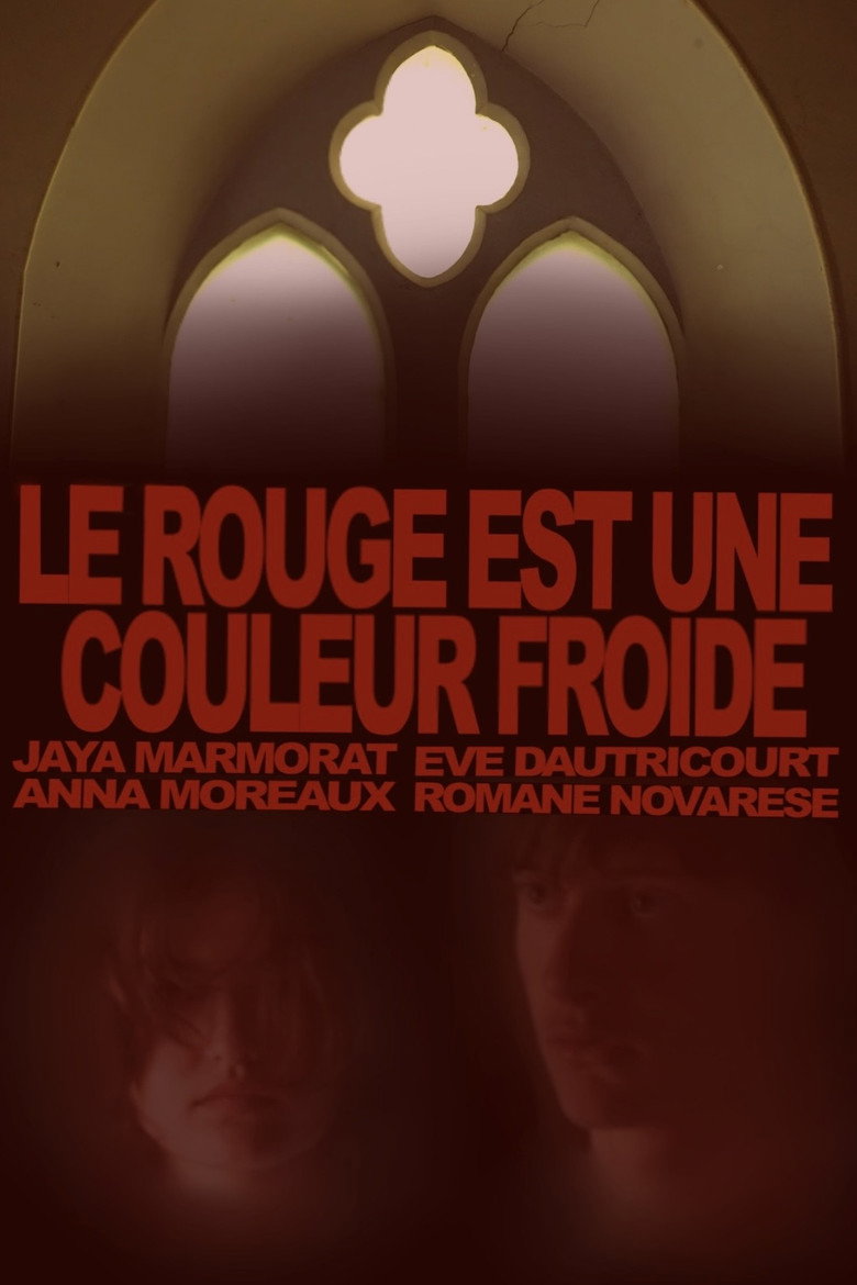 le rouge est une couleur froide poster