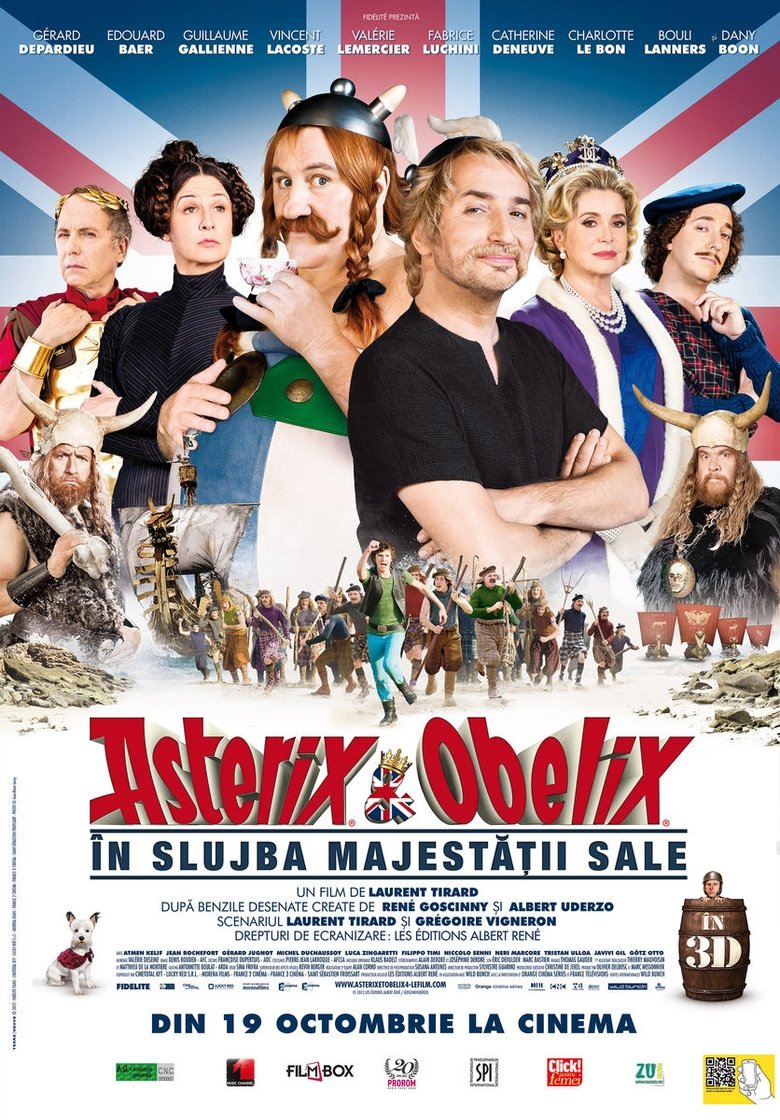 Asterix & Obelix: În slujba Majestății Sale (2012)