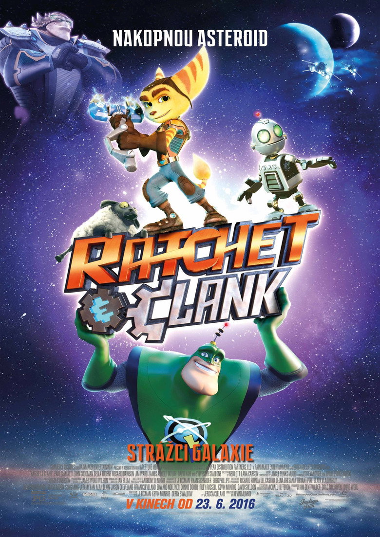 Plakát k filmu Ratchet a Clank: Strážci galaxie