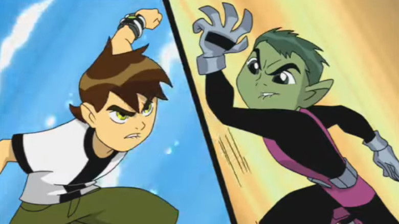 Image d'arrière-plan 1 du film Beast Boy vs Ben 10