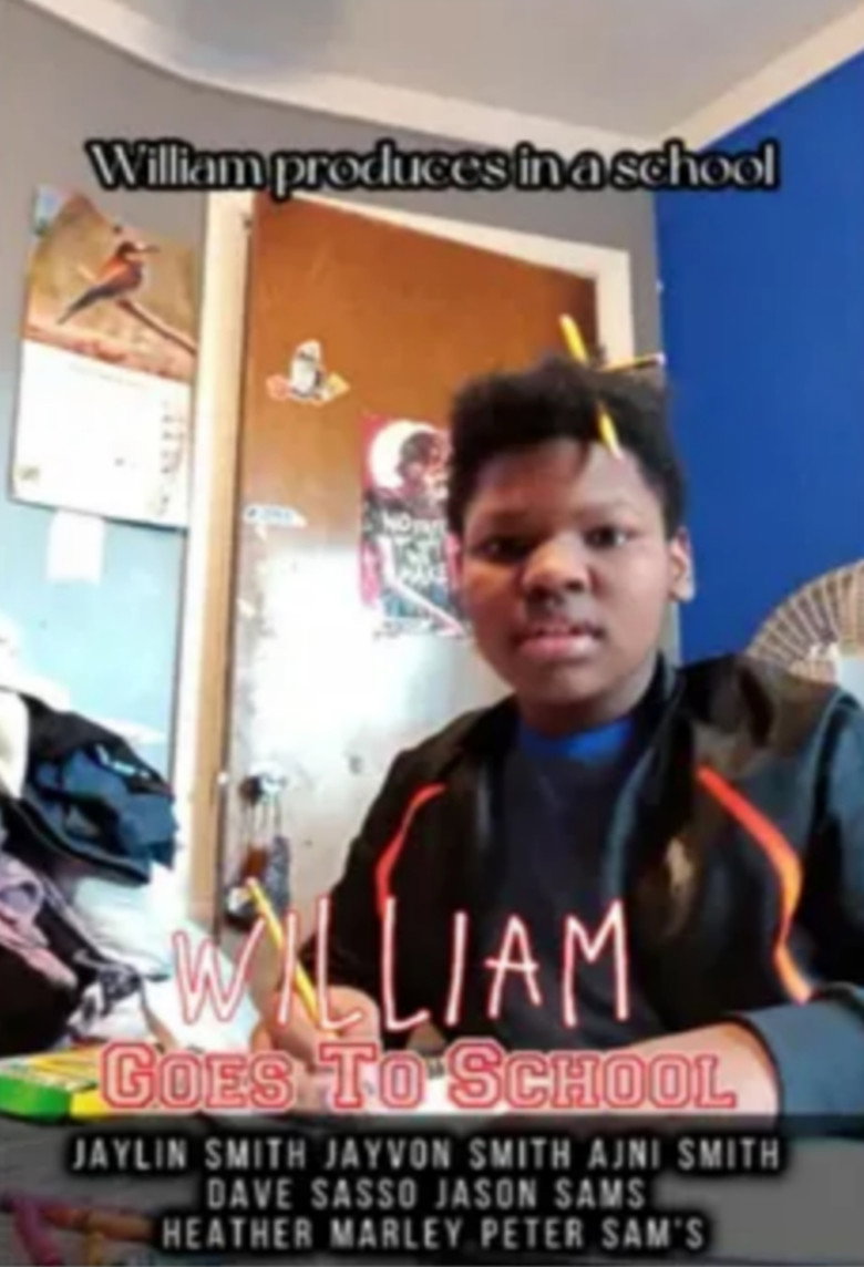 William goes to school (2023) poster